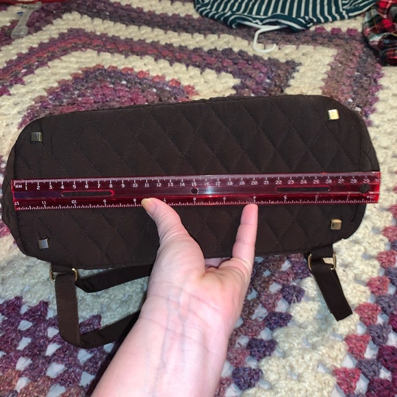 Vera Bradley backpack brown quilted pattern - Picture 13 of 16
